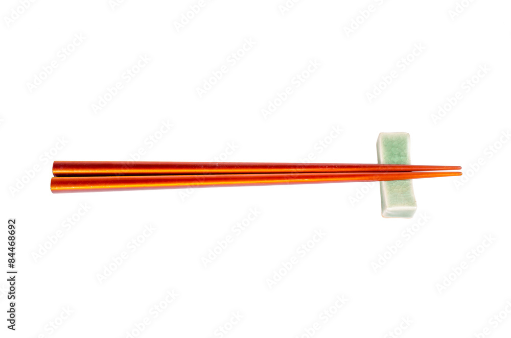 chopstick isolated on white background chopstick isolated on white background