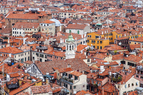 VENICE. The top view from San Marco kampanilla  photo