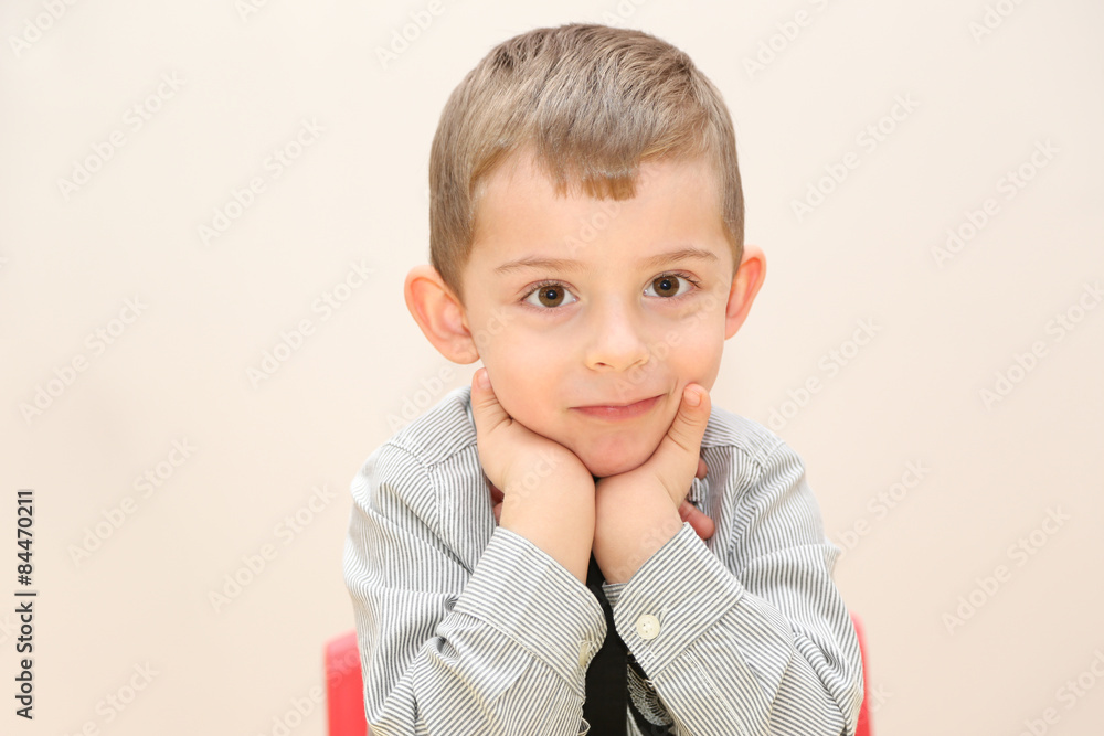 Gülümseyen çocuk Gülümseyen çocuk