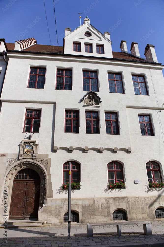 Fototapeta premium Freising Rathaus Südseite
