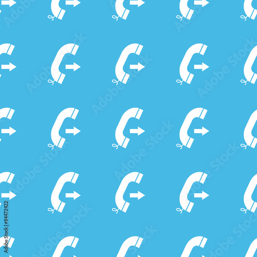 Outgoing call straight pattern