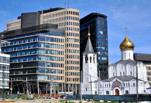 Architecture of Moscow city centre