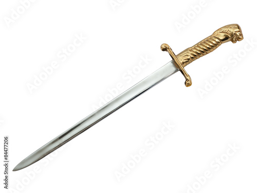 Sword isolated.