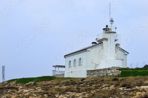 Leuchtturm am Meer in Istrien