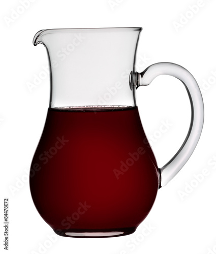 Foto Stock Caraffa di vino rosso | Adobe Stock