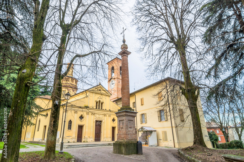 San Terenziano church in Cavriago, Italy
