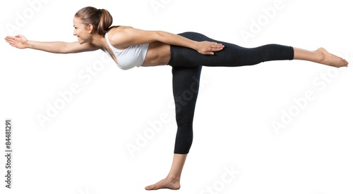 Fitness, yoga, position.