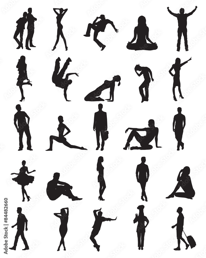 People Silhouettes