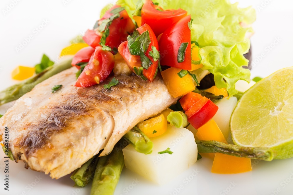 Tilapia, Seafood, Prepared Fish. Tilapia, Seafood, Prepared Fish.