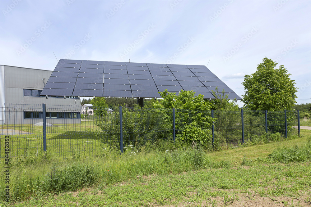 Solar Power Station in the Nature Solar Power Station in the Nature