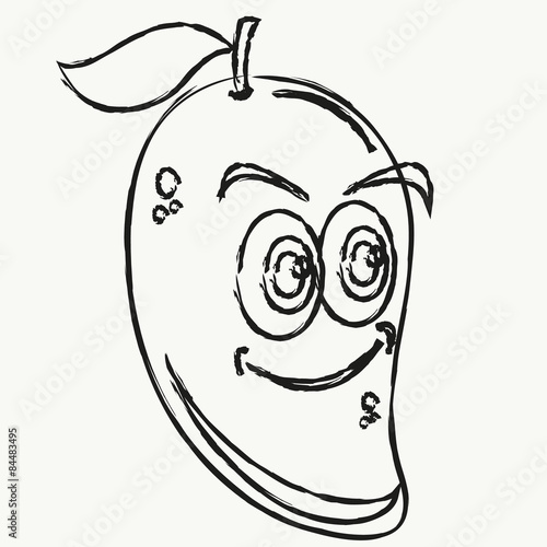  Cartoon fruit