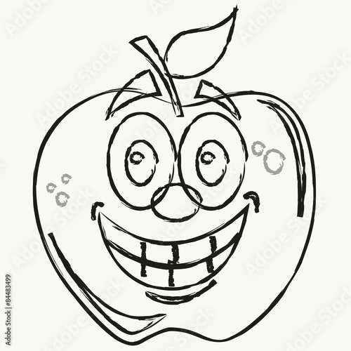  Cartoon fruit