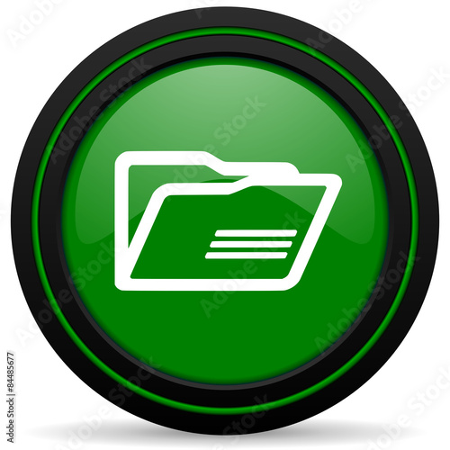 folder green icon