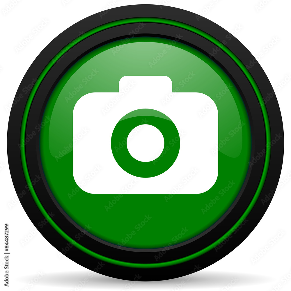 photo camera green icon photography sign photo camera green icon photography sign