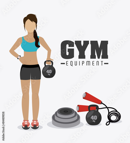 GYM design.