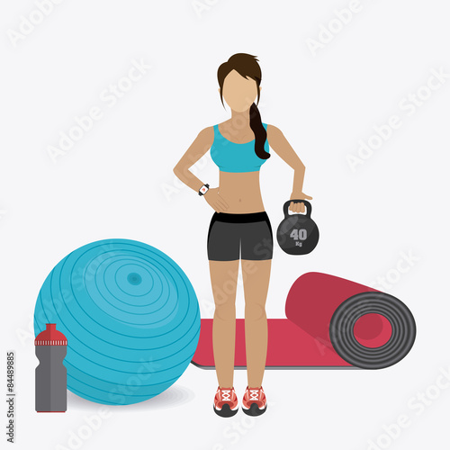 GYM design.