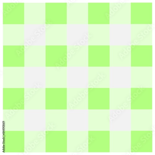 Green checkered tablecloths pattern