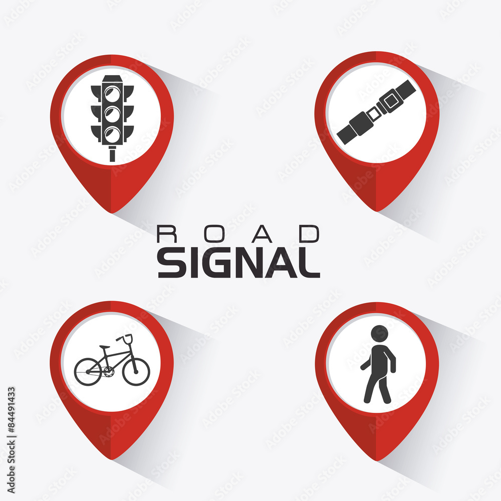 Road signs. Road signs.