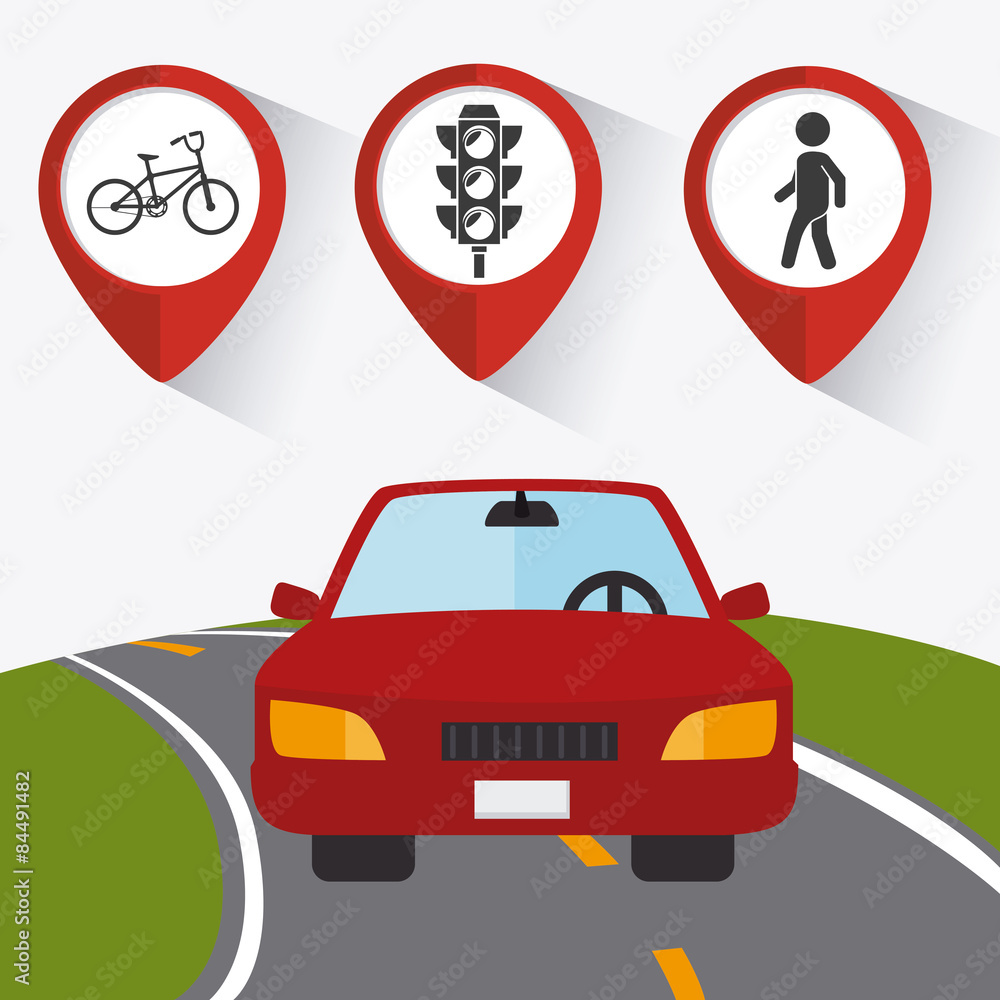 Road signs. Road signs.