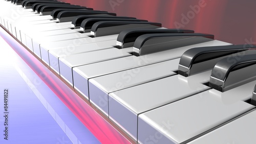 Piano keys
