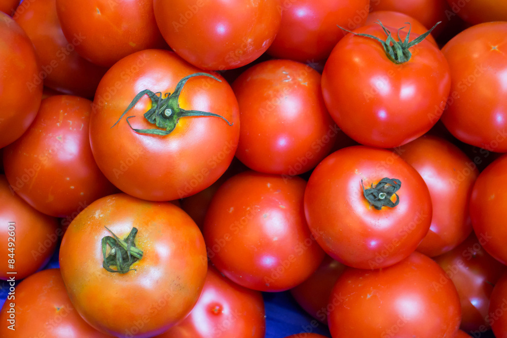 A lot of red tomato A lot of red tomato