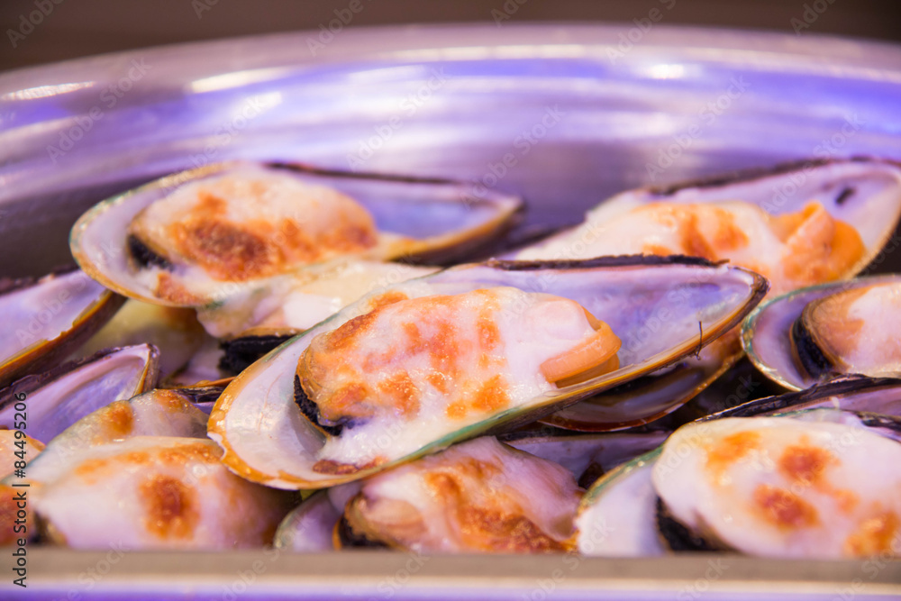 Baked Mussels Baked Mussels