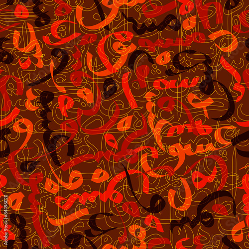 seamless pattern ornament Arabic calligraphy of text Eid Mubarak concept for muslim community festival Eid Al Fitr(Eid Mubarak)