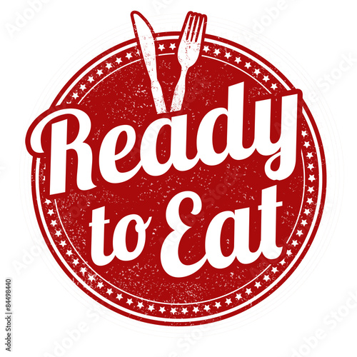 Ready to eat stamp