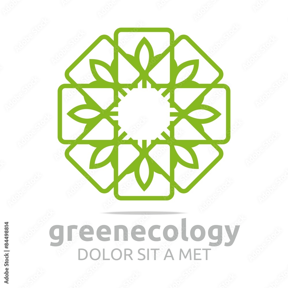 Logo Green Eco Leaf Natural Logo Green Eco Leaf Natural