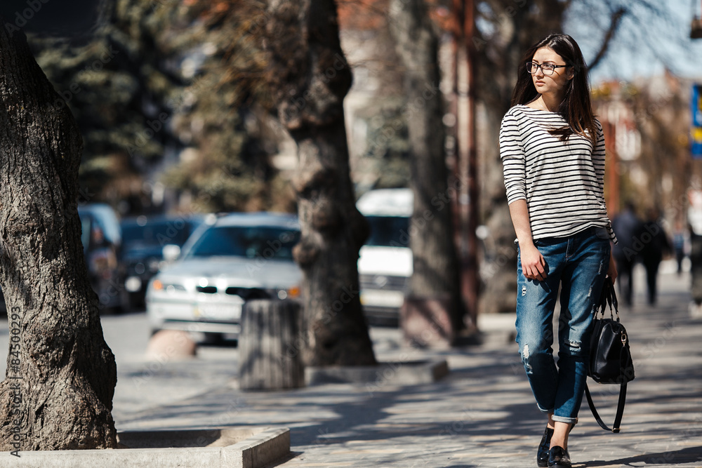model in the city model in the city