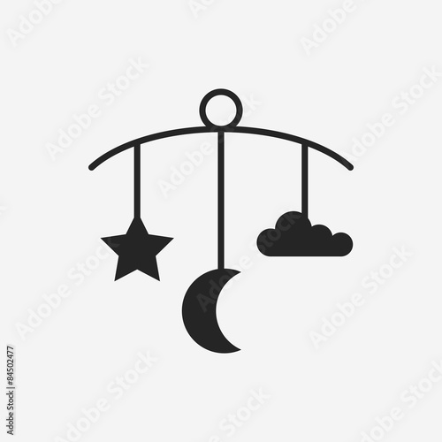 baby hanging icon