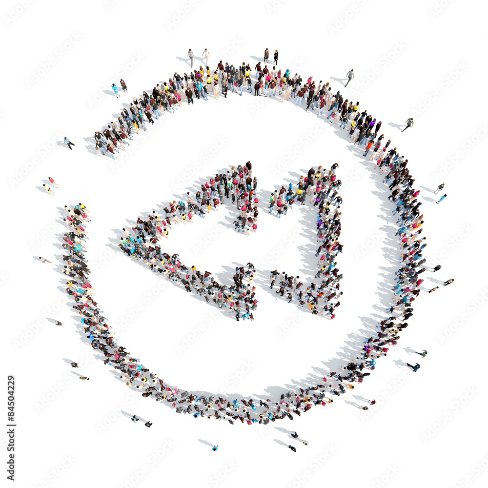 people in the shape of a button play. people in the shape of a button play.