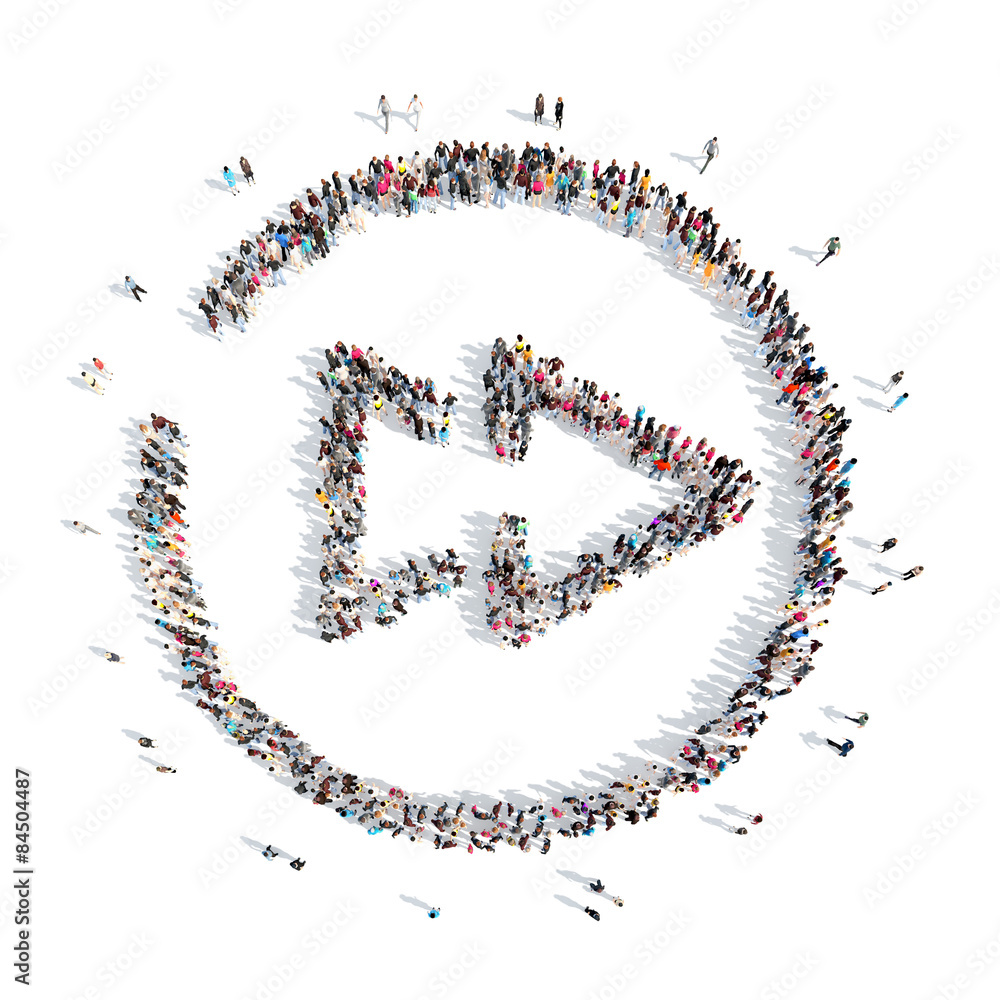 people in the shape of a button play. people in the shape of a button play.