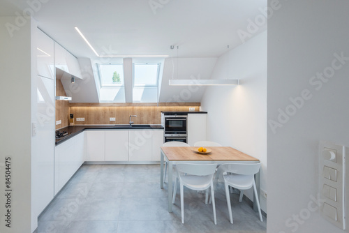 Contemporary kitchen interior