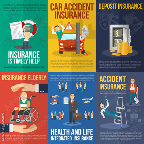 Insurance Poster Set