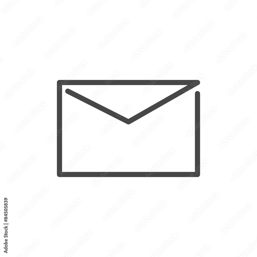 Thin lines web icon Thin lines web icon