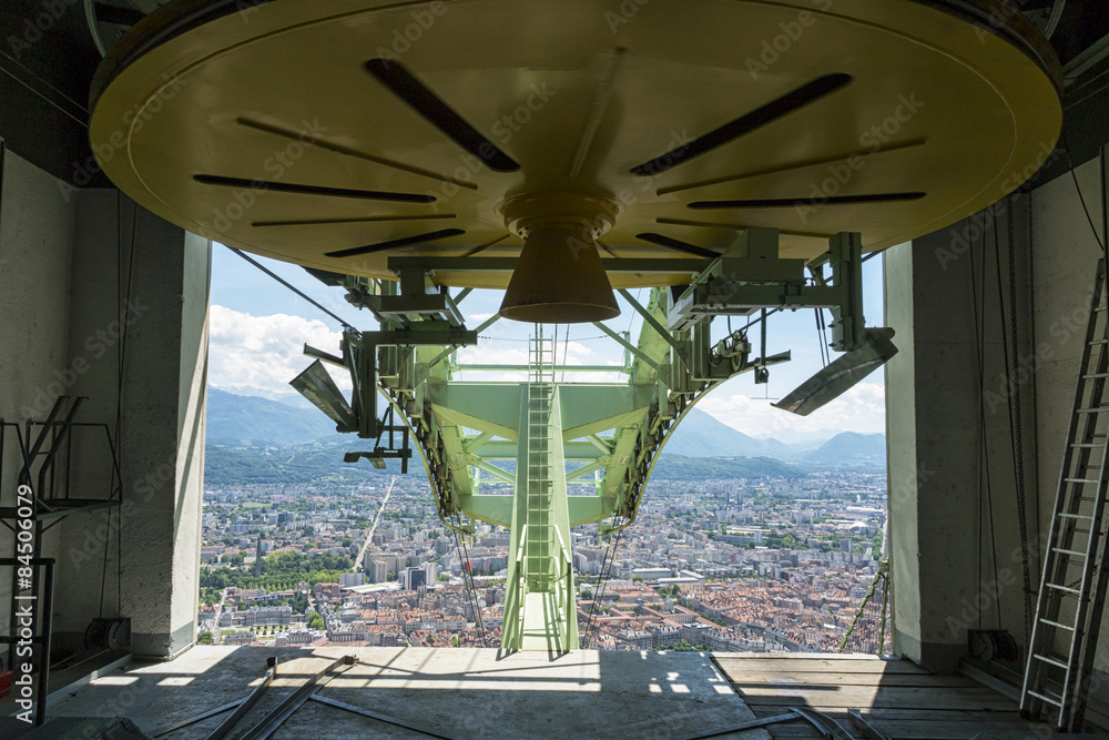 Fototapeta premium Funivia di Grenoble