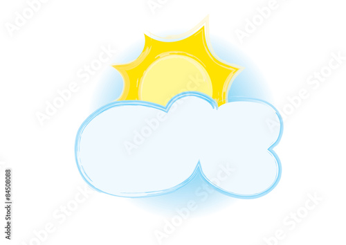 Sole e nuvole