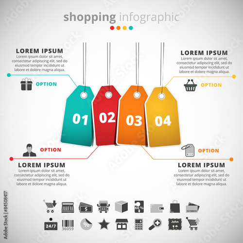 Shopping Infographic