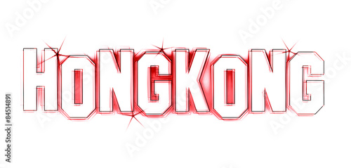 Canvas Print Hongkong