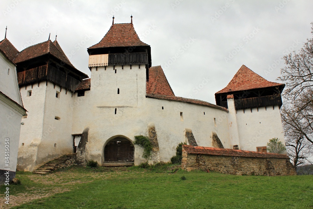Viscri fortified church, Transylvania, Romania -  World Heritage Site by UNESCO