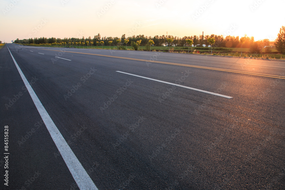 Fototapeta premium Rural road