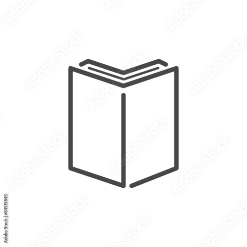 Thin lines web icon