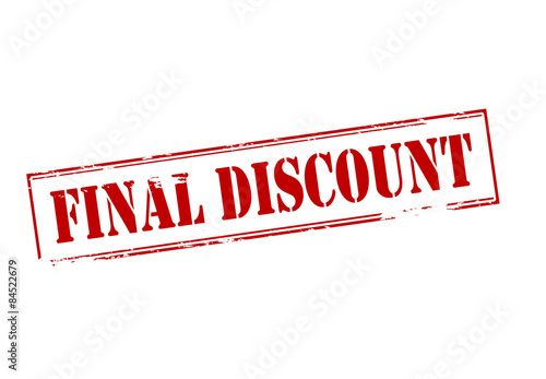 Final discount