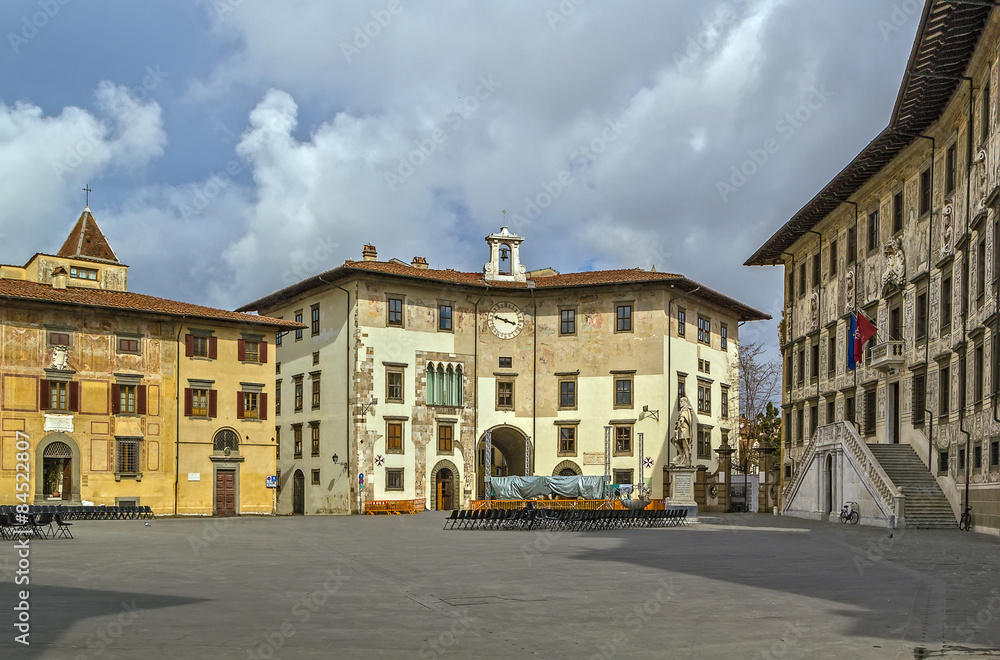 Piazza dei Cavalieri, Pisa, Italy