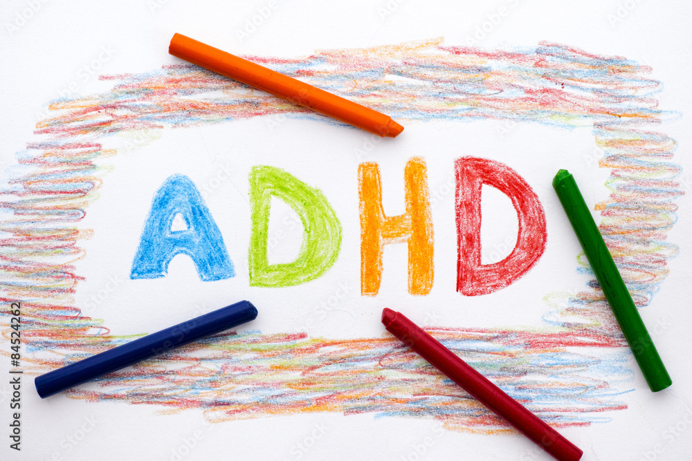 © Stepan Popov - ADHD written on sheet of paper © Stepan Popov - ADHD written on sheet of paper