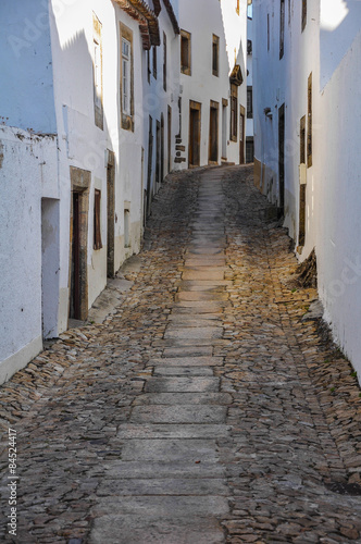 Calle empedrada, Marvao, Portugal, Alentejo