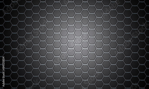 Abstract hexagon pattern