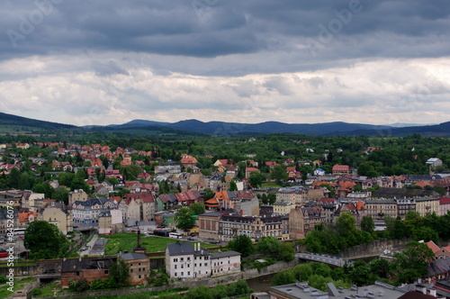 kłodzko - panorama miasta