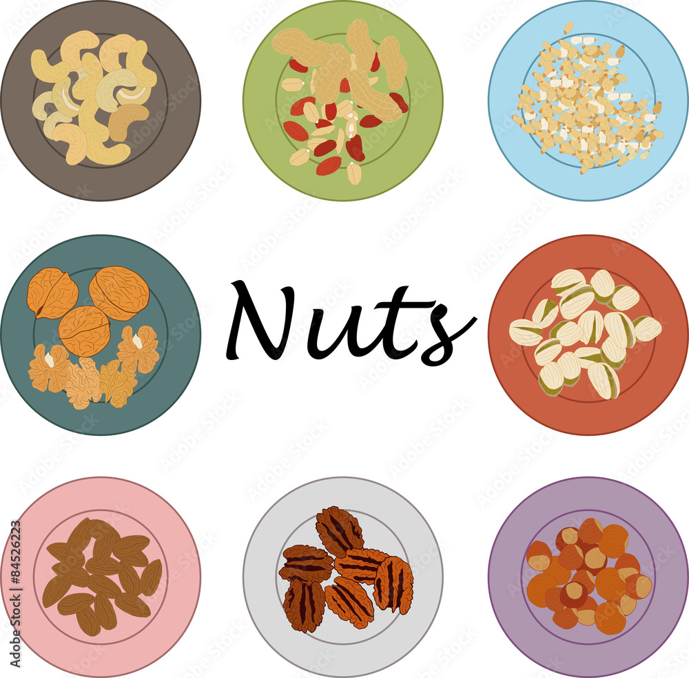 Fototapeta premium Nuts mix